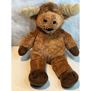 Teddy Mountain Plush Moose 20" Stuffed Animal Brown Soft Toy – Batch BR0519 0260